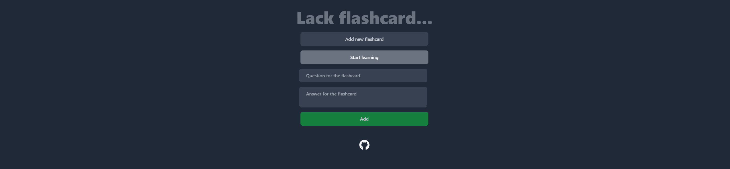 Flashcards - Learning Platform